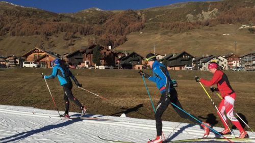 Fondisti in allenamento ottobre 2015